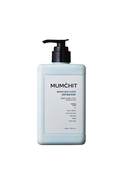 Mumchit Melting Body Lotion Soft Blue Soap 400ml