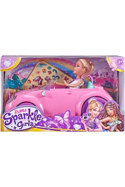 Sparkle Girlz Set de joacă - Mașină și Păpușă