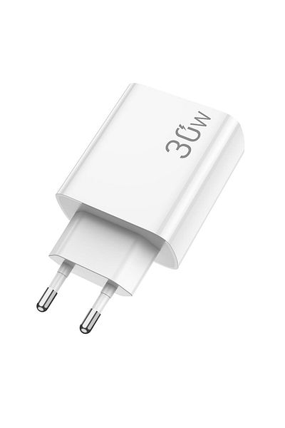 Lamtech Charger PD 30W, 1xUSB Type-C, White