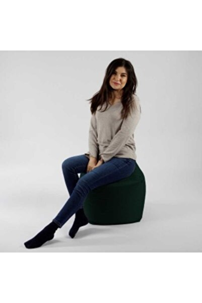 Pufrelax Taburet Cub Pufrelax, Material impermeabil - Verde Tuborg