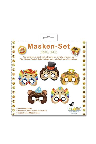 Fridolin Circus Characters Party Mask Set,