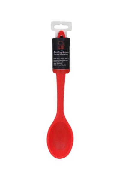 Chef Craft Premium Dishwasher Safe Silicone Basting Spoon 11 Inch