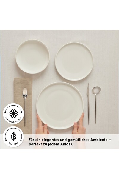 Karaca Stream Bone Felix XL Tafelservice 18-teilig für 6 Personen
