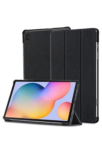 Tech-Protect Smartcase Tablet Protective Case for Samsung Galaxy Tab S6 Lite 10.4 (2020/2022), Black