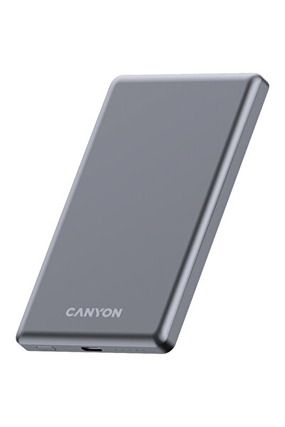 CANYON Baterie externa, CANYON, OnPower 505, Slim, 5000 mAh, gri inchis