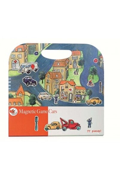 Egmont Toys Oraș cu mașini, set magnetic