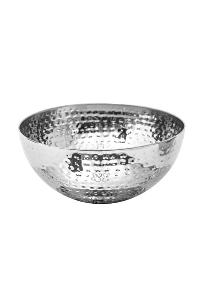 Secret de Gourmet Hammered Stainless Steel Salad Bowl 29 cm
