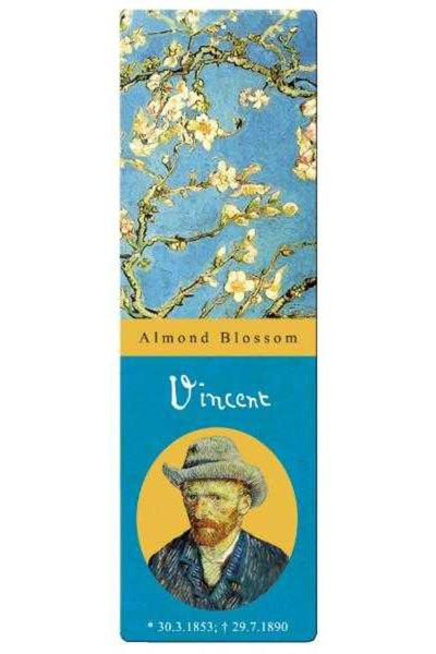 Fridolin Semn de carte, Van Gogh Ramuri de migdal înflorite