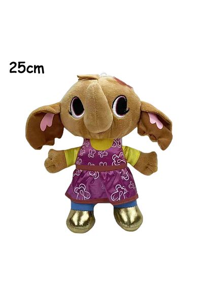 Miniso 4 Kawaii Bunny Plush Toy Cute Cartoon Rabbit Panda Elephant Stuffed Animals Plushie Doll Baby Toys .
