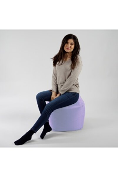 Pufrelax Taburet Cub Pufrelax, material impermeabil, Lilac