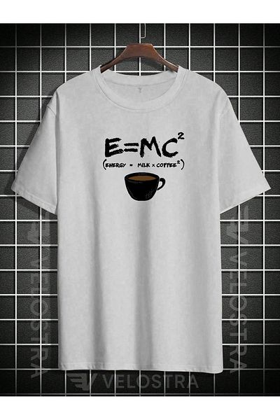 Velostra Unisex Coffee Equation Oversize T-Shirt