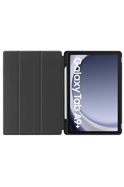Tech-Protect Husa Smartcase pentru stilou compatibilă cu Samsung Galaxy Tab A9 Plus 11 inch, neagră