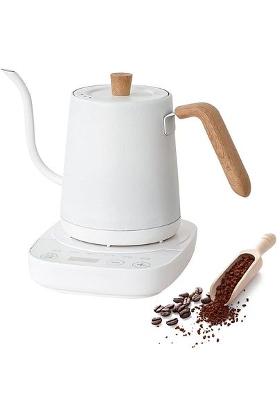 Saharaz 1000W Electric Kettle,800ML with Constant Temperature Control,304 Stainless Steel,for Coffee
