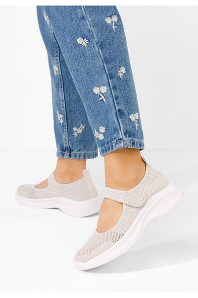 B T Shoes Pantofi casual dama Medana bej