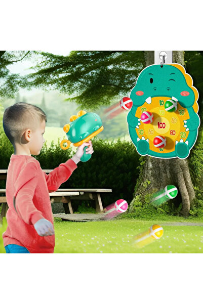 OEM Joc de tragere cu mingea lipicioasă cu dinozauri