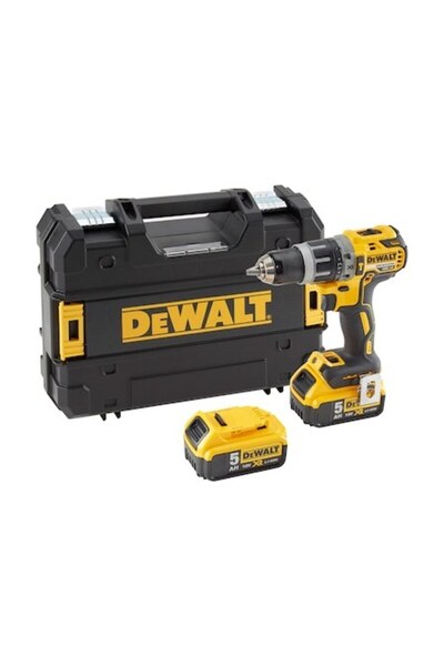 Dewalt Mașină de găurit și înșurubat compactă cu percuție DCD796P2-QW, 18V, 5...
