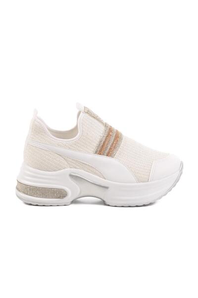WALKWAY 702307 Z White Women's Stone Casual Shoes