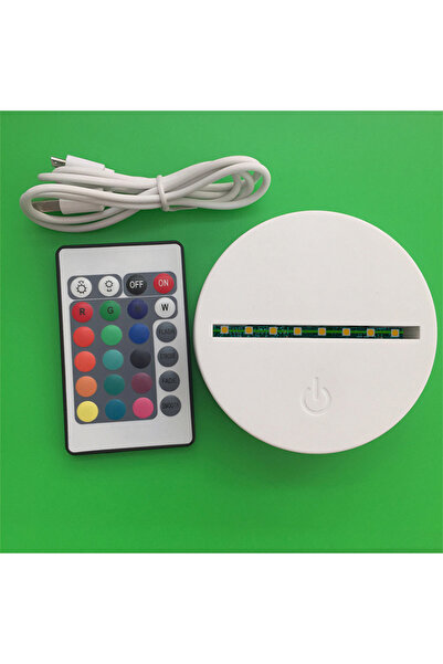 ILUMISHOP LED Night Light, Frozen, 16 Colors, with Remote Control, USB Power or 3 AA Batteries