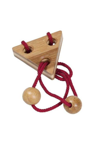 Fridolin Jocul de logică IQ eliberează inelul din cutia metalică-6