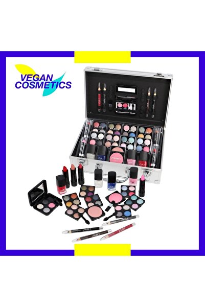 ZMILE COSMETICS Trusa Machiaj, 51 de piese, fard de pleoape, ruj, blush, lac ...