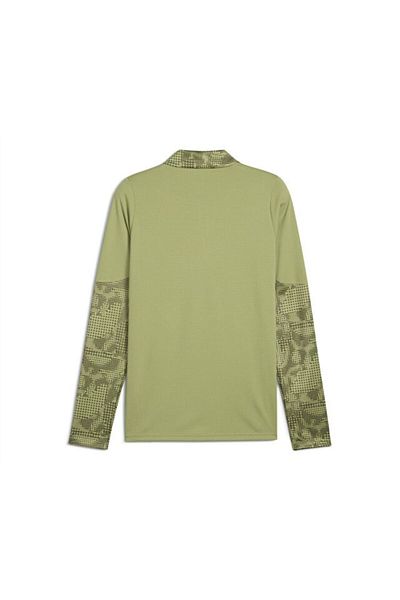 Puma Teamcup Training 1/4 Zip Top Ανδρικό μακρυμάνικο μπλουζάκι προπόνησης ποδοσφαίρου 65916440 Πράσινο