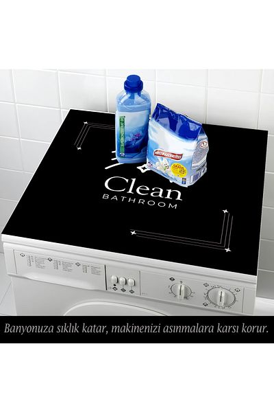 Getcarpet Mașină de spălat uscător Capac Pad de protecție Covoraș rezistent la lichide Anti-alunecare Lavabil