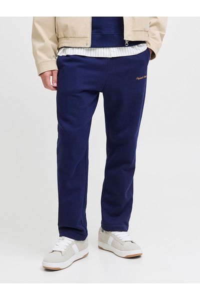Jack & Jones Jack Jones Jpstkane Norrebro Sweat Pants Noos Men's Navy Sweatpants 12282553-04