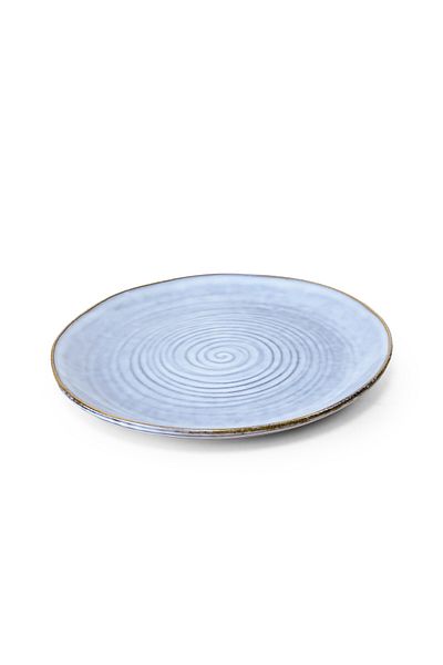 Cuisine Art Tia Stoneware Side Plate - 21cm, Blue (Set of 1)