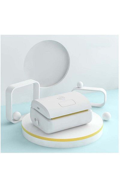 COOYA Mini Vacuum Sealer Machine 4 in 1, Rechargeable Portable Food Vacuum Sealer with Cutter(White)