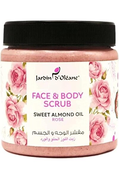 Jardin Oleane مقشر الوجه والجسم من جاردين دي أوليان بزيت الورد واللوز الحلو 5...