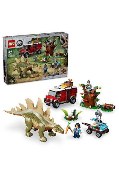 LEGO Jurassic World - Misiune Dinozaur: Descoperirea unui Stegosaurus 76965, ...