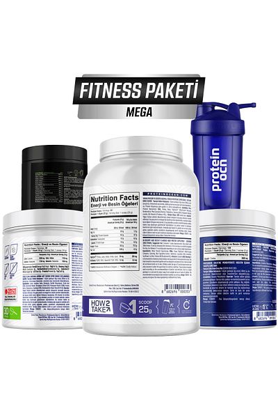 Proteinocean Fitness Pack Mega - Blueberry Muffin Green Apple