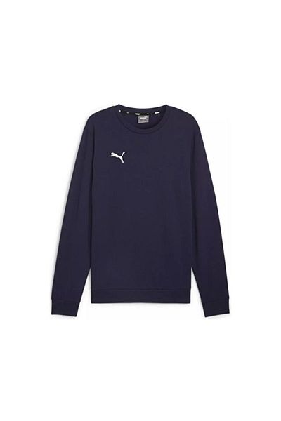 Puma Teamgoal Casuals Crew Neck S Men's Football Sweatshirts 65859206 Navy Blue
