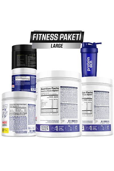 Proteinocean Fitness Pack Large - Blueberry Muffin Strawberry Lemon