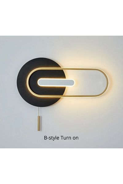 LUXXO LED Wall Light Applique, 12W, Neutral Light (4000K), 60x33x7cm by