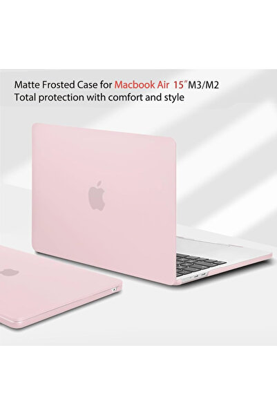 OEM Carcasa slim pentru Macbook M1 Air 13 inch (A1932/A2179/A2337), Roz