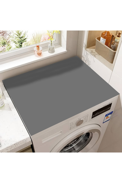 Getcarpet Çamaşır Makinesi Kurutma Makinesi Örtüsü Koruma Pedi Matı Kaymaz Yı...