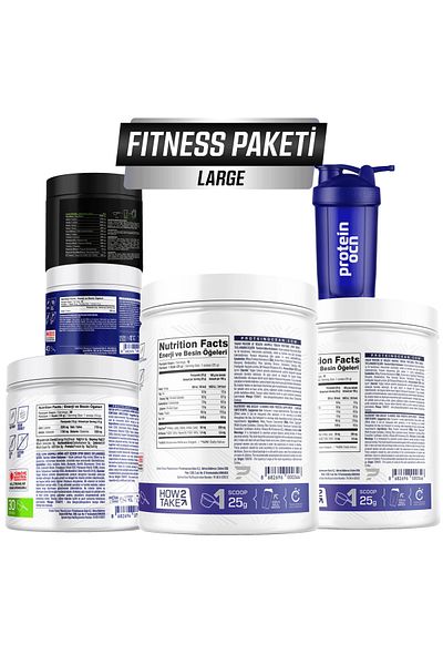 Proteinocean Fitness Pack Large - Blueberry Muffin Green Apple
