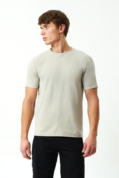 Exuma ERKEK T-SHIRT - 1512045 KUM