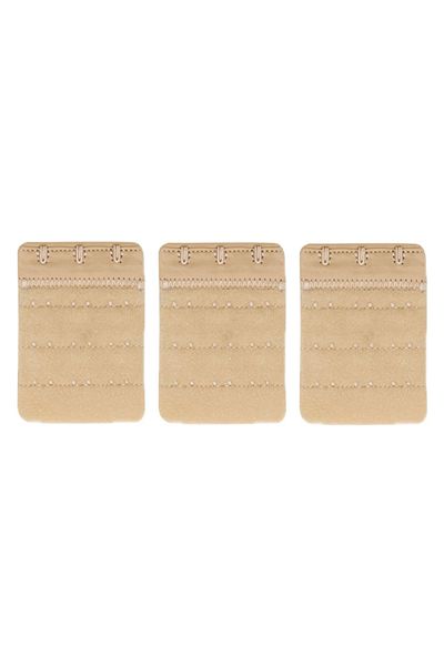 Arma Yıldız Γυναικείο Σουτιέν Extension Agraf with 3 Hooks Clasp Skin Color Σετ 3 Επεκτάσεις σουτιέν