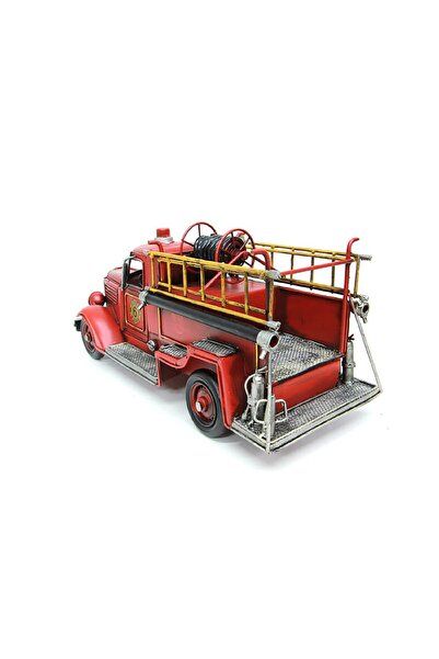hediyeconcepti Dekoratif Metal İtfaye Arabası Süsler Ev Oturma Odası TV kabine Masaüstü Ofis Dekorasyon