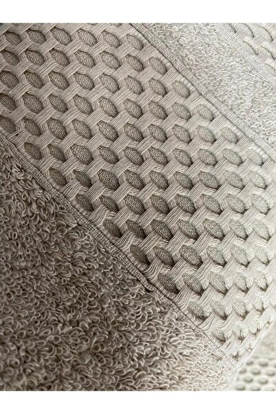 Bonny Home Набір з 3 рушників для рук і обличчя Waffle – 50x90 см, 100% бавовна, м'яка текстура, плетений візерунок.