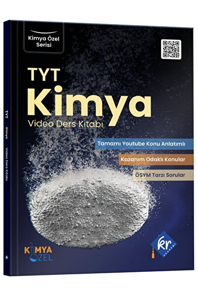 KR Akademi Yayınları Kimya Özel TYT Kimya Video Ders Kitabı