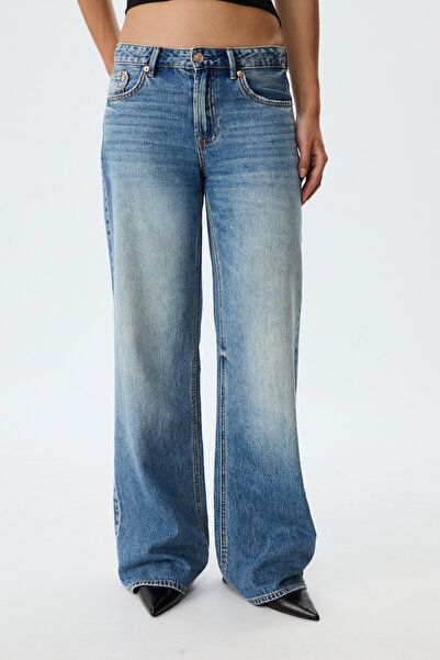 Stradivarius D91 Low wide-leg jeans