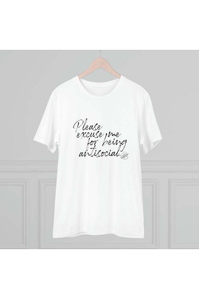 OEMD T-shirt size S 'ANTISOCIAL'
