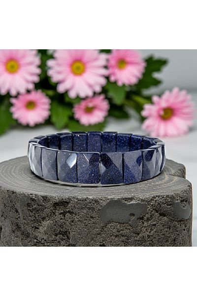 Perlavita Star Dust - the Courage to Reach Your Dreams Blue Star Stone Bracelet