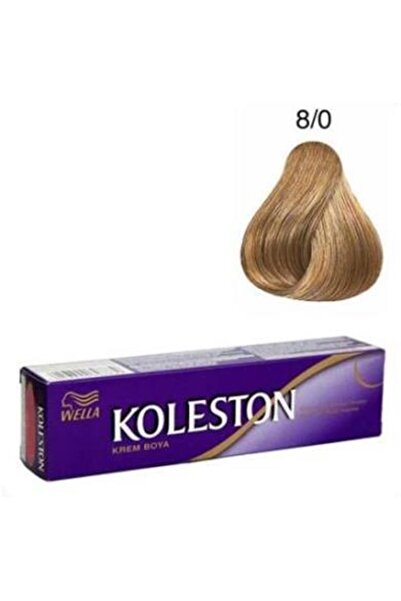 wella koleston SİNGLE SAÇ BOYASI & NO: 8/0 AÇIK KUMRAL