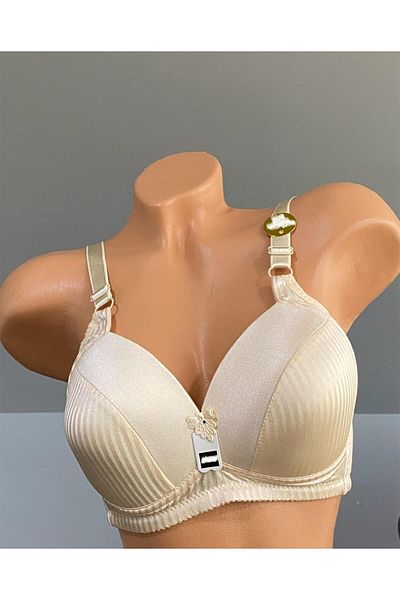 Pardon Balen Tul Detail Fixed Strap Bra 806