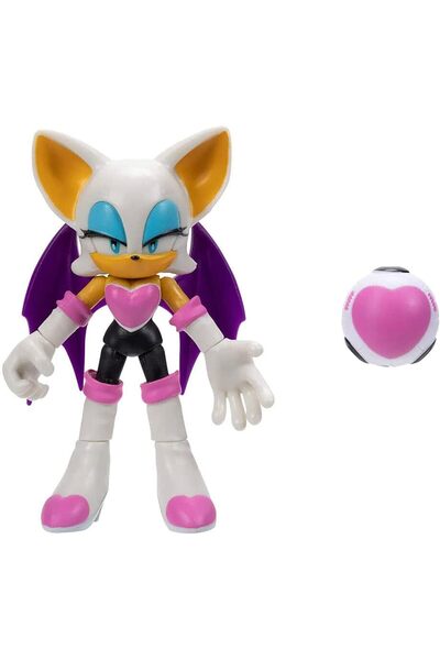 GIOCHI PREZIOSI Sonic the Hedgehog 10 cm Rouge The Bat Aksiyon Figürü