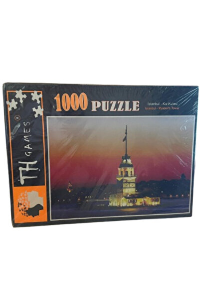 TH GAMES 1000 Parça Puzzle – Yetişkin & Gençler İçin Zorlayıcı Renkli Yapboz ...